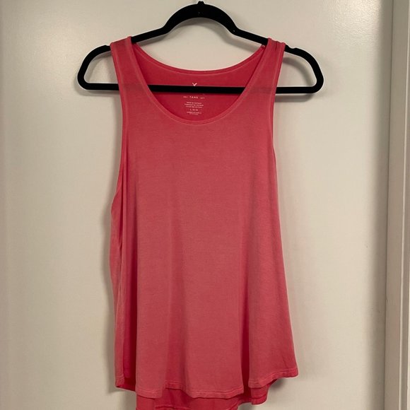 BUNDLE OF  - AMERICAN EAGLE - Favorite Tanks / White & Burnt Orange / L - Picture 3 of 6